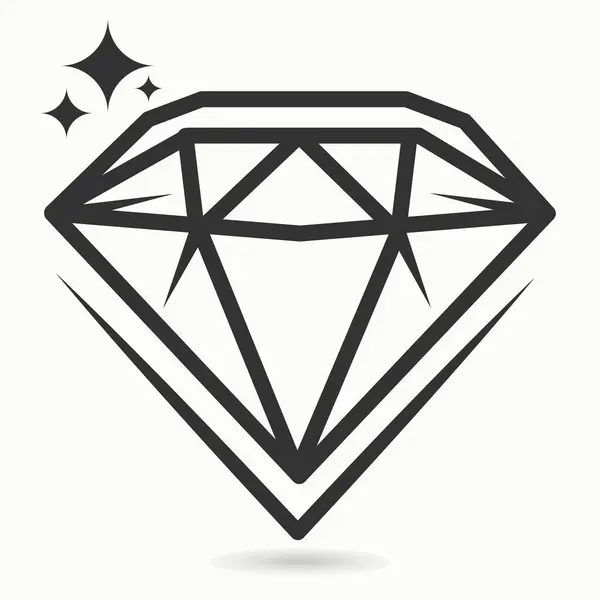 Elmas ikonu. Elmas işareti. Mücevher sembolü. Mücevher taşı. - Evet. Elmas ikonu. Elmas işareti. Mücevher sembolü. Mücevher taşı. 