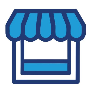 Shop Cart Simgesi vektörü 