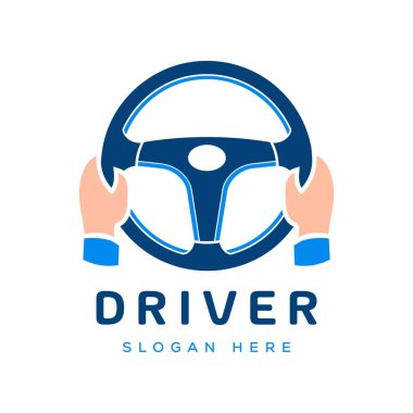 Sürücü logosu. sürücü okulu logosu
