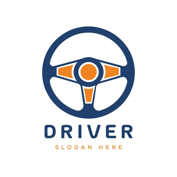 Sürücü logosu. sürücü okulu logosu