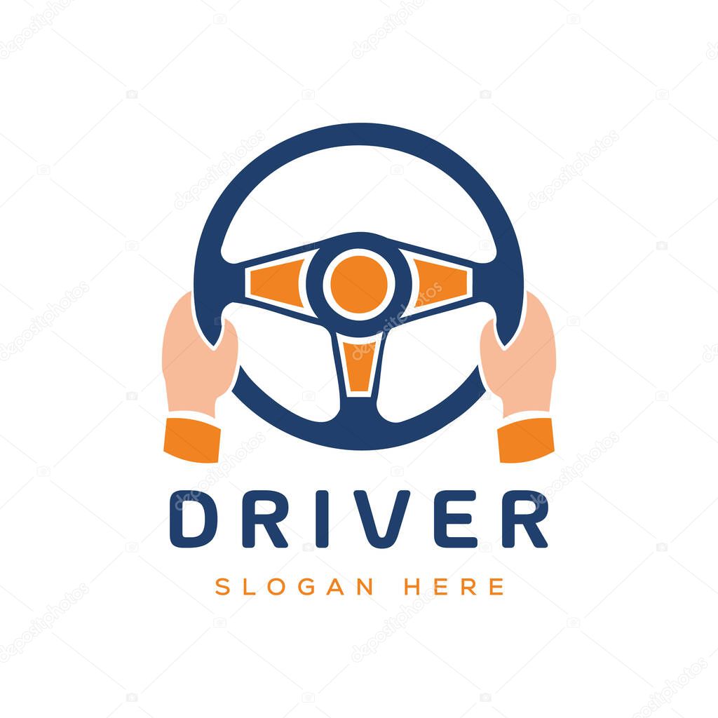 Driving logo. driving school logo