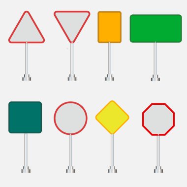 Trafik işaretleri izole edildi