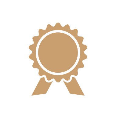  Altın madalya sembolü Rozet vektörü