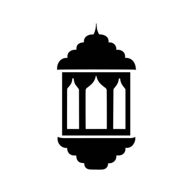 İslam feneri vektör simgesi