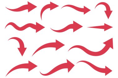 Bir çift ok. Ok yukarı ve aşağı. ok vektör simgesi