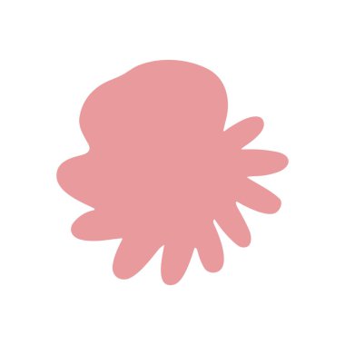 Boya sıçraması. Pembe sıçrama. dağınık fırça