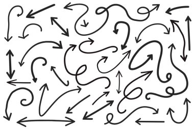 El Çekimi Okları Seti. ok vektörü