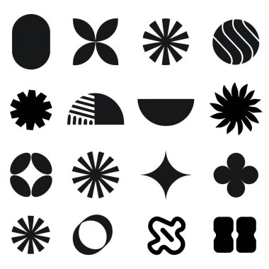 Soyut Geometrik Desen Simgesi Ayarları