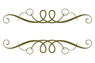 Eski çerçeveler. Eski çerçeveler ve girdaplar. Süslü Kenarlık Vektörü Ayarları