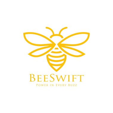  bee logo. honeybee icon. bee vector clipart