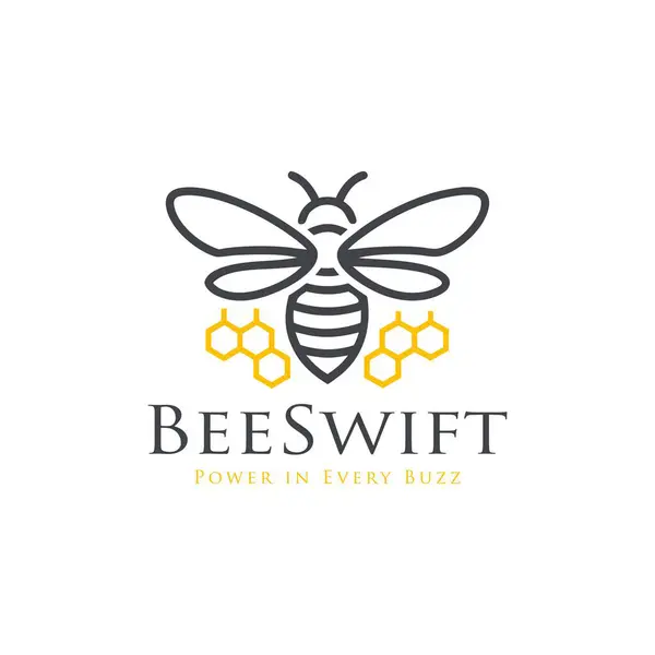  Arı logosu. Bal arısı ikonu. arı vektörü