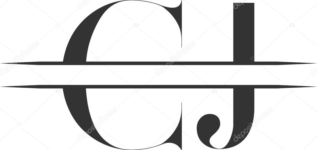 Initial CJ Letter Logo With Creative Modern Business Typography Vector Template. Creative Abstract Letter CJ Logo Design.