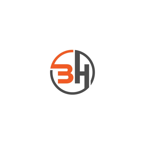 Initialt Letter Logo Med Creative Modern Business Typography Template Abstrakt – stockvektor