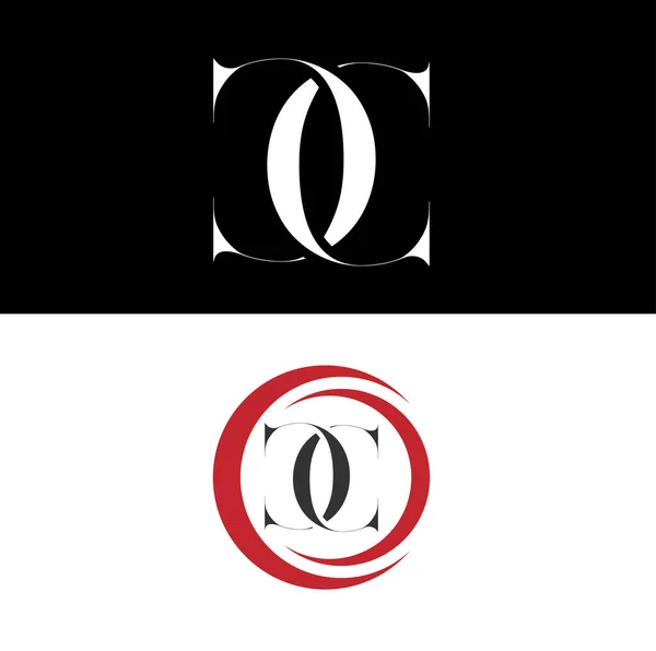 Kezdeti Letter Logo Creative Modern Typography Vector Template Creative Luxury — Stock Vector