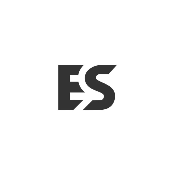Modèle Initial Vecteur Affaires Logo Lettre Lettre Créative Logo Design — Image vectorielle