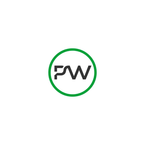 Carta Logotipo Vinculado Para Negócios Identidade Empresa Modelo Inicial Vetor — Vetor de Stock