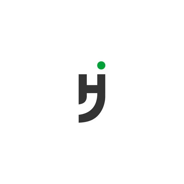 Letter Type Logo Ontwerp Vector Template Abstract Letter Logo Ontwerp — Stockvector