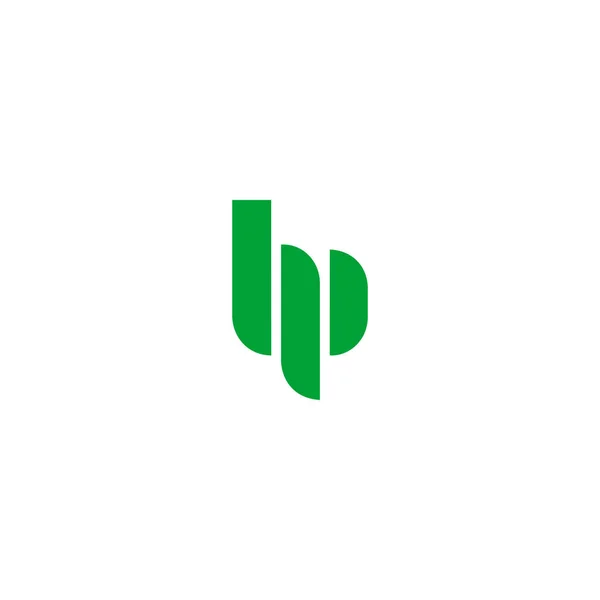 Písmeno Typ Logo Design Vektorové Šablony Abstraktní Logo Design — Stockový vektor