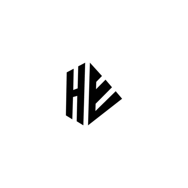 Logo Vector Letter Logo Design Business Company Identity — Stock Vector