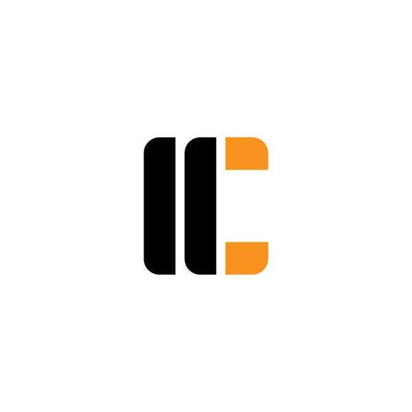 Litera Typ Logo Szablon Wektora Projektu Abstrakcyjny Wzór Logo Listu — Wektor stockowy