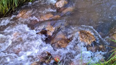 Rainbow in the city of Almaty Kazakhstan scenery