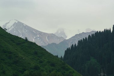 Kazakistan güzel dağlar