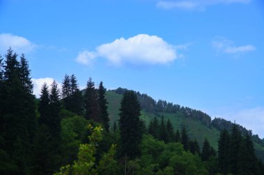 Kazakistan güzel dağlar