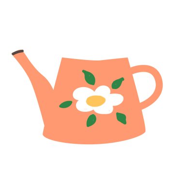 Bahçe sulama kutusu ikonu. Vektör çizimi izole edildi. 