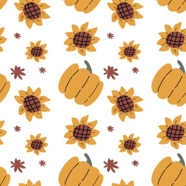 Sonbahar sonbaharı Şükran Günü 'nde tatlı yapraklar, şeyler ve balkabaklarıyla kusursuz bir düzen oluşur. Dekorasyon tasarımı. Yapraklar, palamutlar, fındıklar ile kare arkaplan.