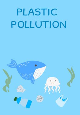 Deniz koruma sanatı okyanus plastik kirliliği ve yaban hayatı korumasını vurguluyor.