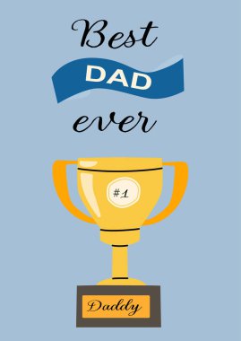 Babalar Günü kartı için gelmiş geçmiş en iyi ödül tasarımı..