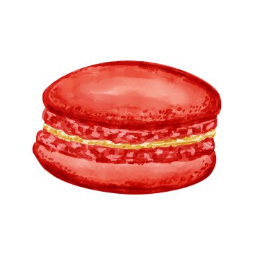 Beyaz arka planı olan el yapımı kırmızı makarna..