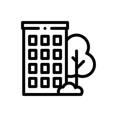 Daire ikonu. Beyaz Arkaplanda İnce Doğrusal Tasarım