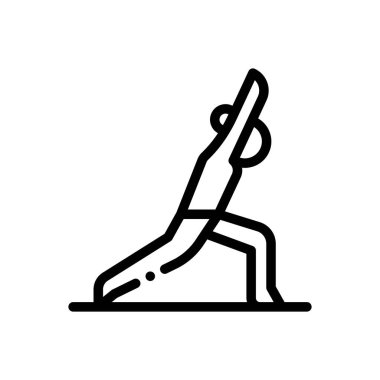 açı simgesi. Beyaz Arkaplanda İnce Doğrusal Tasarım