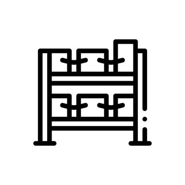 Bitcoin simgesi. Beyaz Arkaplanda İnce Doğrusal Tasarım