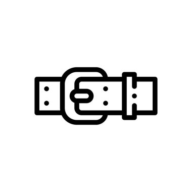 Kemer ikonu. Beyaz Arkaplanda İnce Doğrusal Tasarım