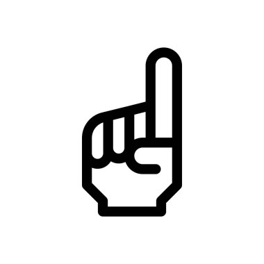 Beyzbol ikonu. Beyaz Arkaplanda İnce Doğrusal Tasarım