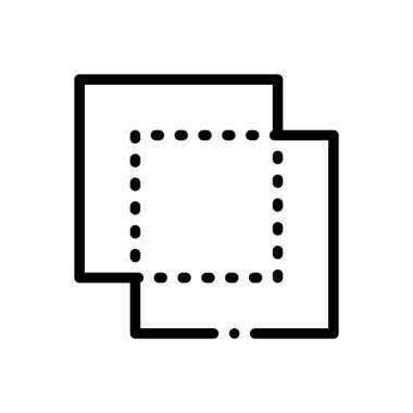 Simgeyi birleştir. Beyaz Arkaplanda İnce Doğrusal Tasarım