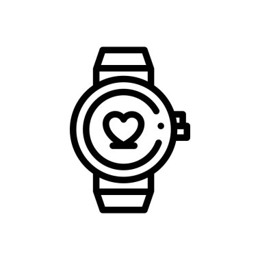 aygıt simgesi. Beyaz Arkaplanda İnce Doğrusal Tasarım