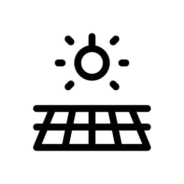 Dans pisti ikonu. Beyaz Arkaplanda İnce Doğrusal Tasarım