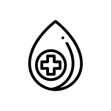 Simgeyi bırak. Beyaz Arkaplanda İnce Doğrusal Tasarım