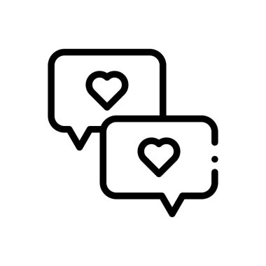 Fondü ikonu. Beyaz Arkaplanda İnce Doğrusal Tasarım