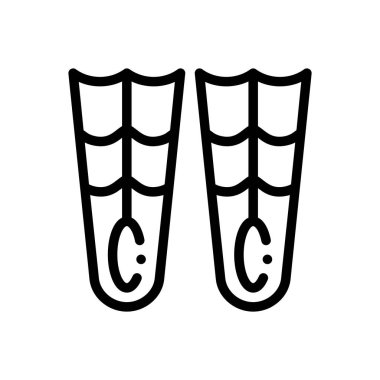 Palet ikonu. Beyaz Arkaplanda İnce Doğrusal Tasarım