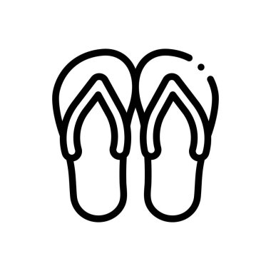 Döndürme simgesi. Beyaz Arkaplanda İnce Doğrusal Tasarım