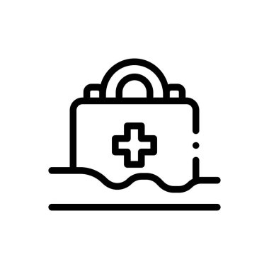 Birincilik ikonu. Beyaz Arkaplanda İnce Doğrusal Tasarım