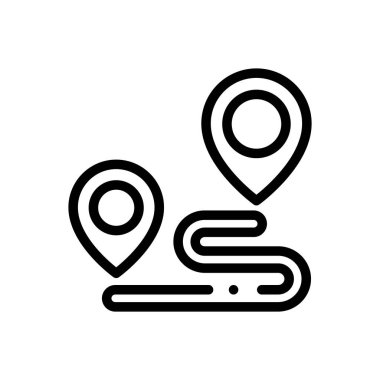 bitirme simgesi. Beyaz Arkaplanda İnce Doğrusal Tasarım