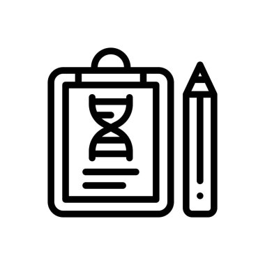 dosya simgesi. Beyaz Arkaplanda İnce Doğrusal Tasarım