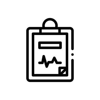 dosya simgesi. Beyaz Arkaplanda İnce Doğrusal Tasarım