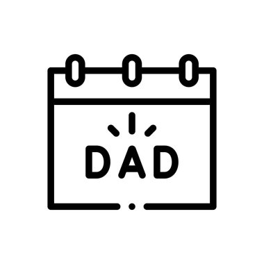 Yorgunluk simgesi. Beyaz Arkaplanda İnce Doğrusal Tasarım