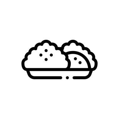 sakız kalkanı simgesi. Beyaz Arkaplanda İnce Doğrusal Tasarım